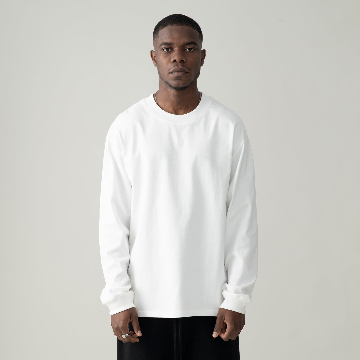 Crew Neck Loose Long Sleeve